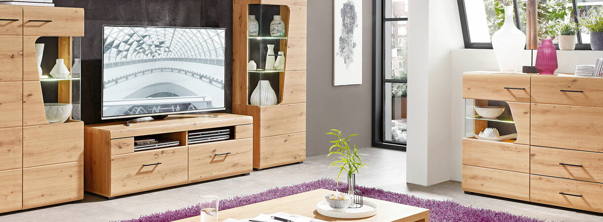 Elegant, praktisch, ein Blickfang: die schöne Wohnwand - in großer Auswahl bei Prima SB-Möbel in Lobenstein