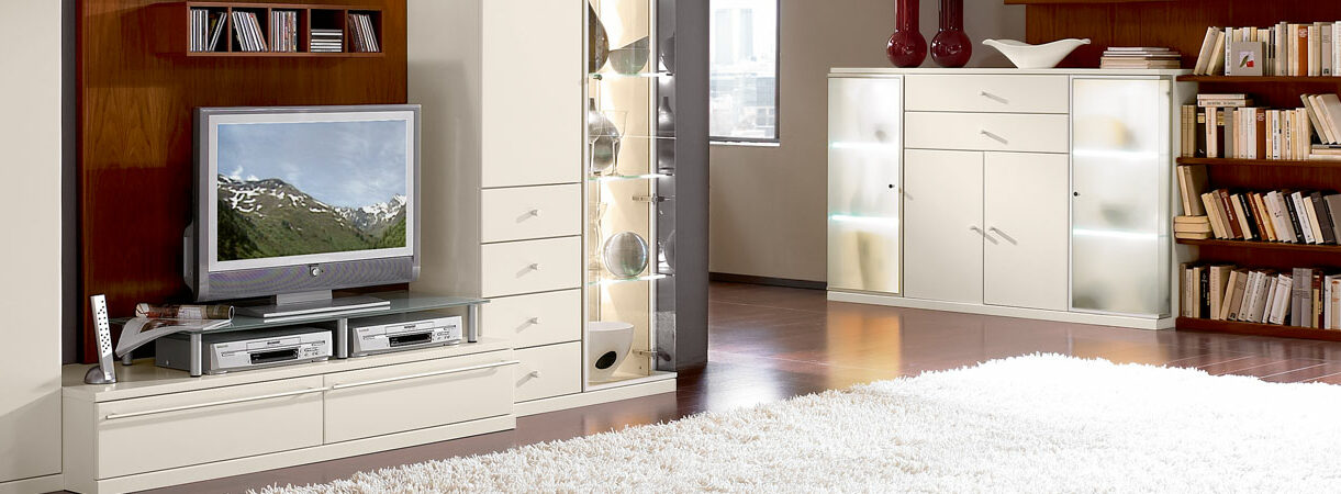 Elegant, praktisch, ein Blickfang: die schöne Wohnwand - in großer Auswahl bei Prima SB-Möbel in Lobenstein