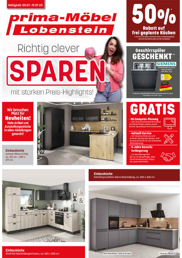 Richtig clever sparen mit starken Preis-Highlights!
