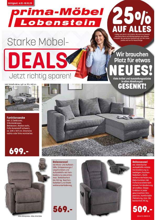 Starke Möbel-Deals!